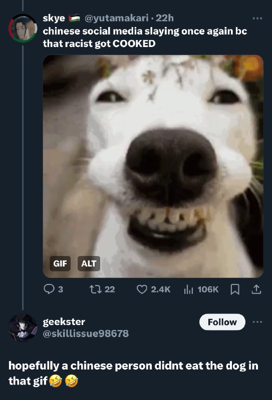 这下文化输出了（指国粹Google