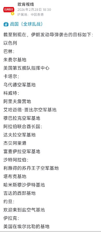 伊朗的反击