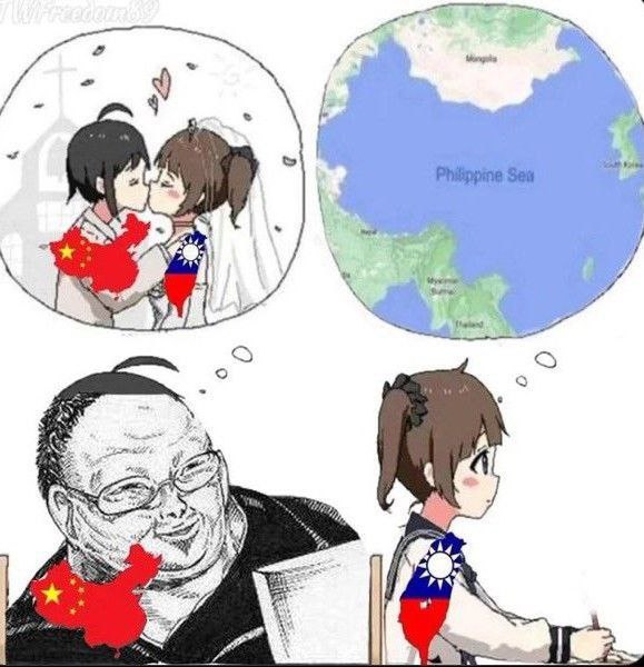 天真无邪的纯良🇹🇼小女孩 vs隔壁邻居家的邪恶🇨🇳坏叔叔