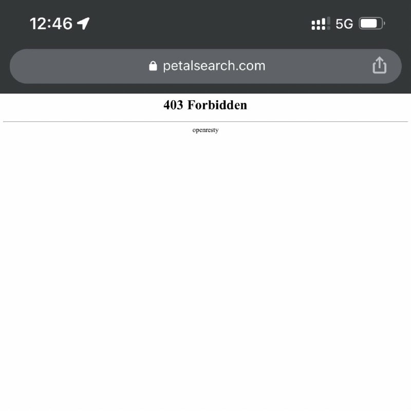 由于任正非太狂了，现在华为的花瓣搜索已经被墙（或许是暂时的）由于任正非太狂了，现在华为的花瓣搜索已经被墙（或许是暂时的）