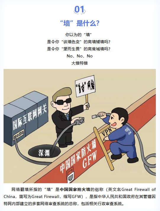 墙内学校又在宣传翻墙违法