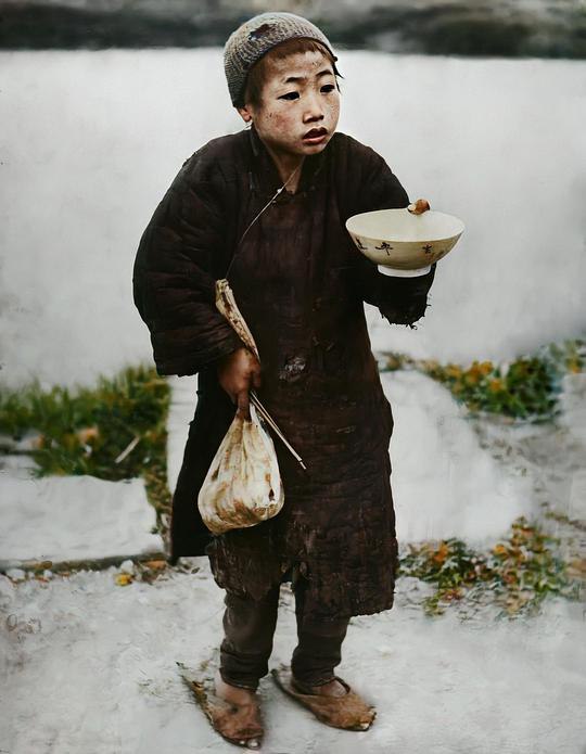 【老照片里的中国】乔治·西尔克镜头下的湖南大饥荒1946（AI上色）#中国为什么这么幸福【老照片里的中国】乔治·西尔克镜头下的湖南大饥荒1946（AI上色）#中国为什么这么幸福