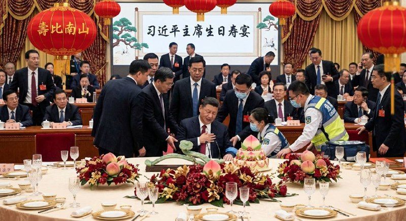 习近平天皇突发不适你