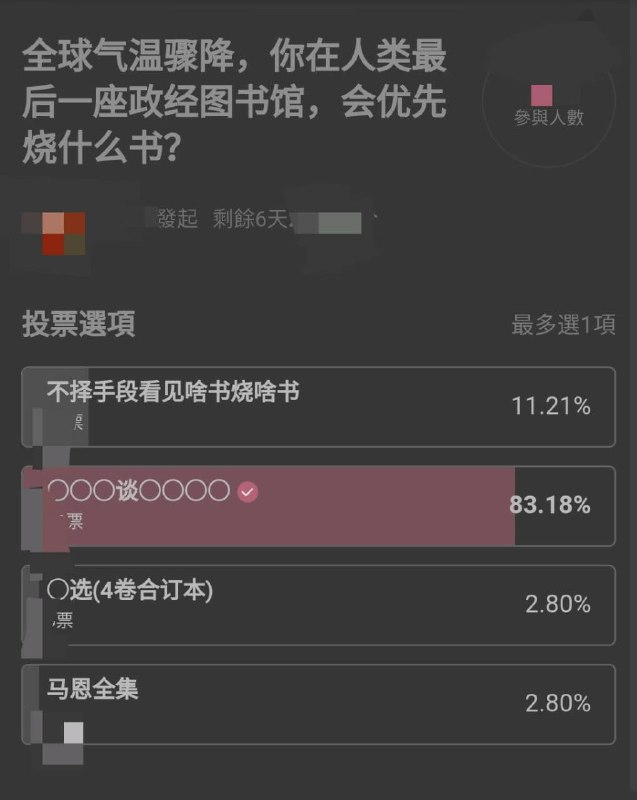 B站的一个投票🤪这就是一份枪毙清单啊...🌚投稿By