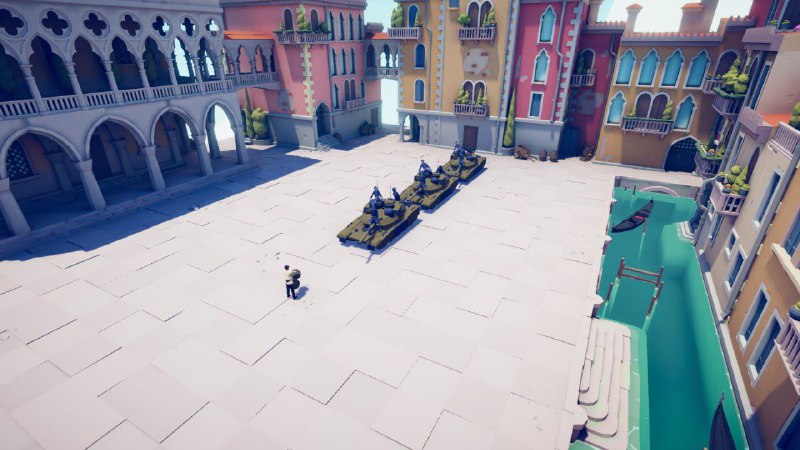 螳臂当车的歹徒，出自Totally Accurate Battle Simulator