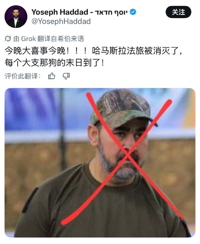 推特翻译小出错，近平冤上断头台