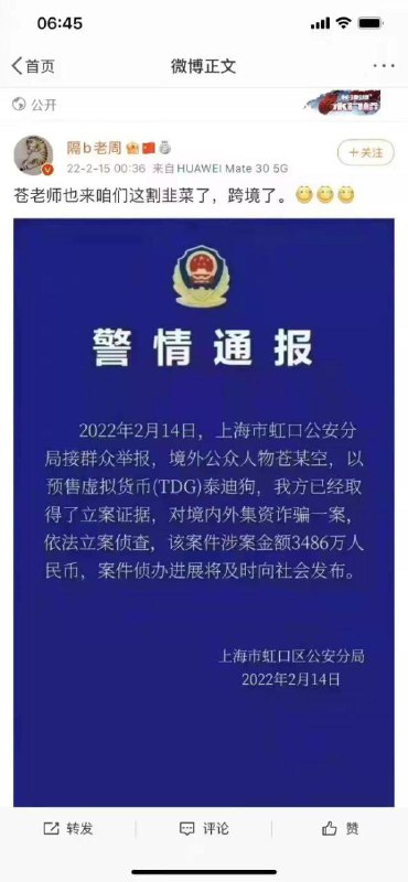 据说谷某凌计划出虚拟货币维尼熊（XJP）