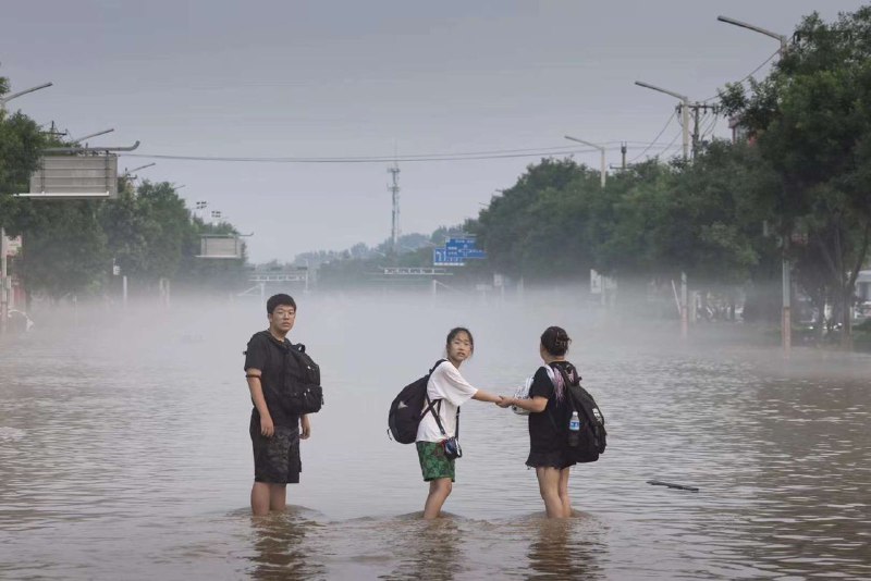 国在，家没了#维尼治水