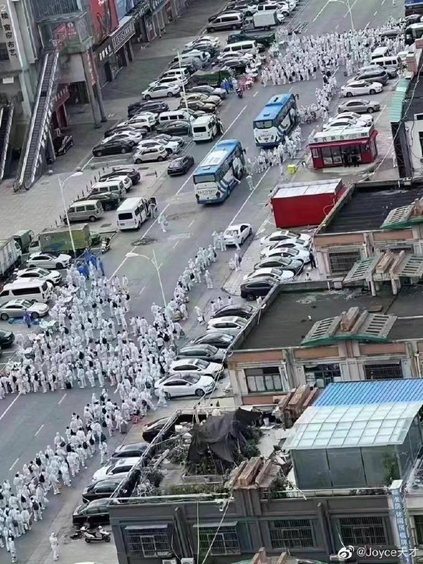 江苏无锡终于响应了习近平主席的清零百年大计，开始了封城！#按下快进键 By