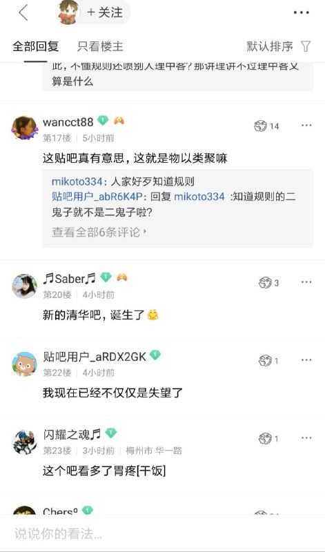 体操吧吧友因为在大是大非面前讲体育规则已经被打成汉奸了