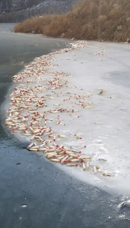 外交部说日本核废水祸害中国喉舌说塑料对地球的环境危害很大……结果废弃核酸样本被丢弃在结冰的河岸边#恶意合订外交部说日本核废水祸害中国喉舌说塑料对地球的环境危害很大……结果废弃核酸样本被丢弃在结冰的河岸边#恶意合订