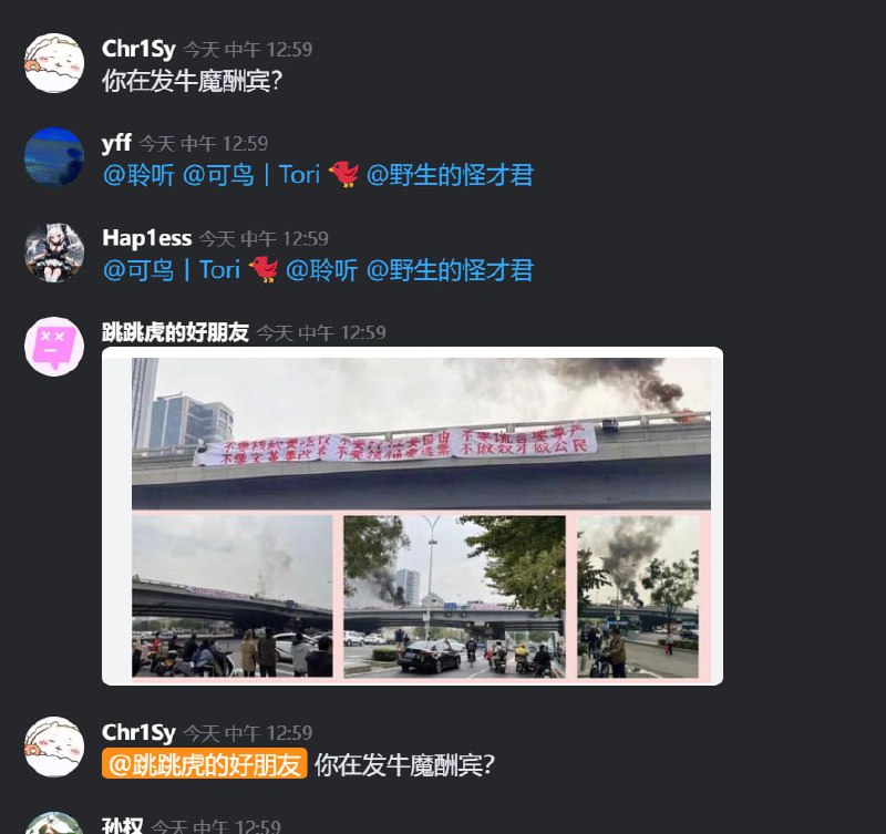 感谢kook这么自由的软件，冲浪多年第一次在墙内打出习近平大名（补档）投稿By