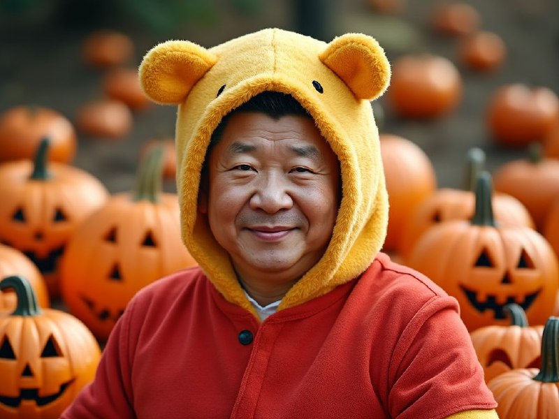 习近平亲自参加上海万圣节活动投稿by 易碎君