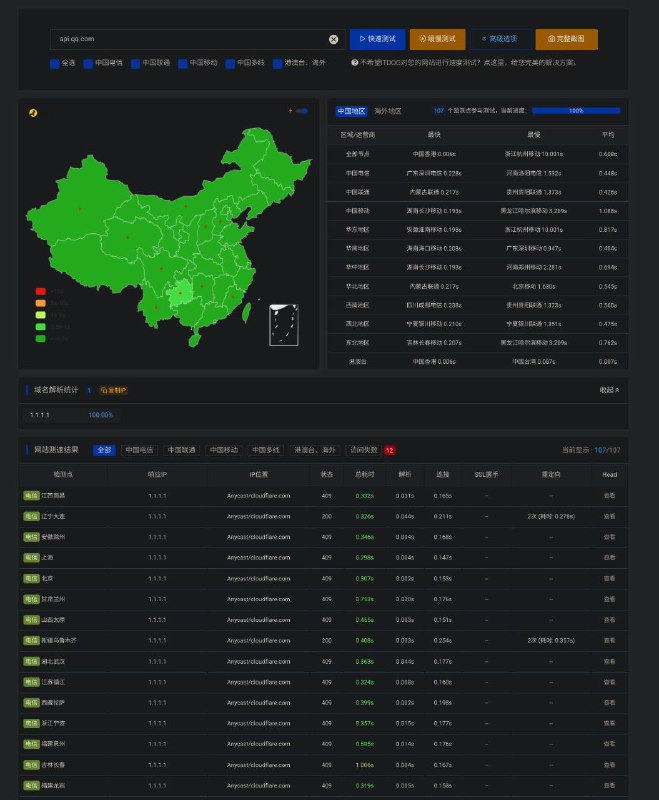 腾讯 api.qq.com 跳反诈 腾讯的 api.qq.com 被解析到 1.1.1.1，现已跳反诈界面