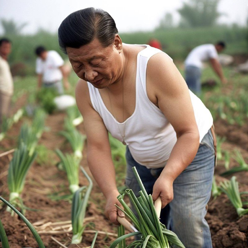 两百斤，歪脖子树下亲自割韭、亲自戴冠感谢变态辣椒精甚细腻的作品两百斤，歪脖子树下亲自割韭、亲自戴冠感谢变态辣椒精甚细腻的作品
