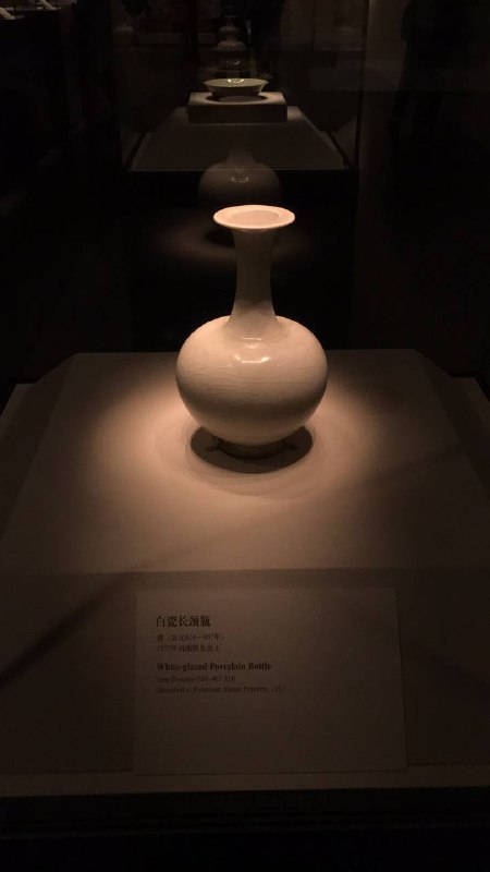 国家博物馆的细颈瓶By