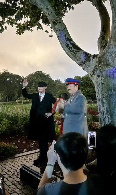 如来佛被抓！股市割韭菜设计师亲临上海，特朗普被保安追着跑，列宁斯大林亲切看望上海民众说