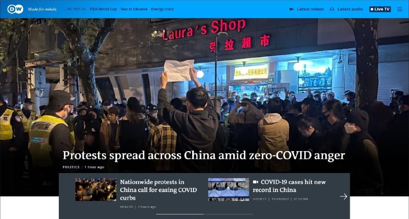 CNN BBC 星空 卫报 纽约时报 金融时报 泰晤士报 路透社 法新社 华尔街日报 每日邮报 每日经济新闻（韩国） 德国之声 日本经济新闻 中央通讯社（台湾） 环球邮报（加拿大）雅虎新闻 美联社等，全部头版头条报道中国的事情