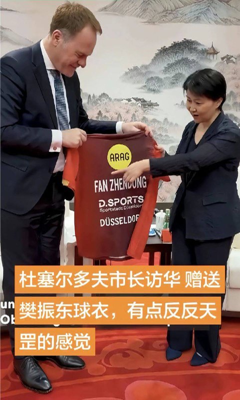 德国杜塞杜副市长访华