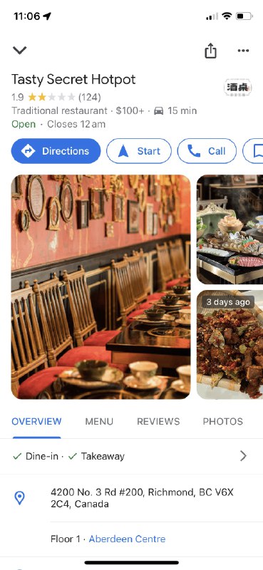 温哥华一火锅店老板被曝企图违法压榨员工事件曝光引起Google评分暴跌#他乡遇故支#一点小小的中国震撼By