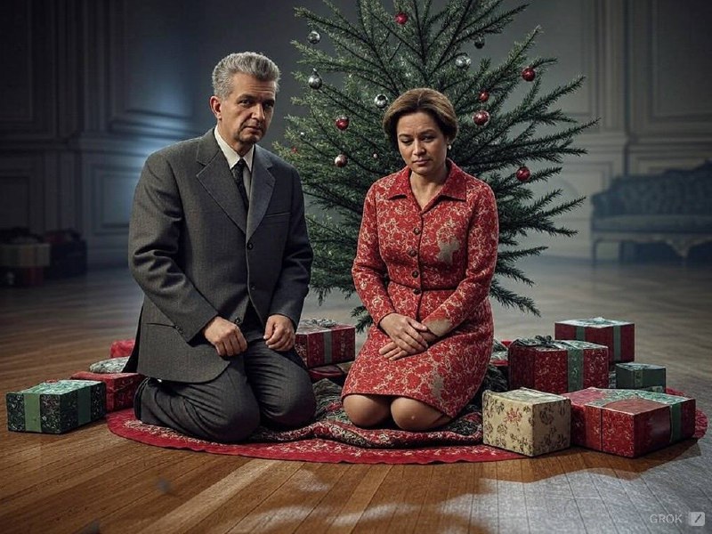 在圣诞节被处决的齐奥塞斯库夫妇祝各位圣诞快乐！投稿By