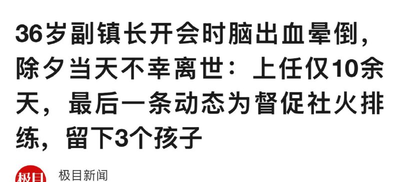副镇长也逃不过斩杀�