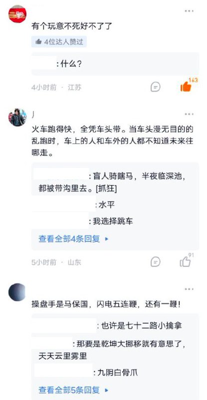 A股开年连跌4天，股民评论直指习猪头