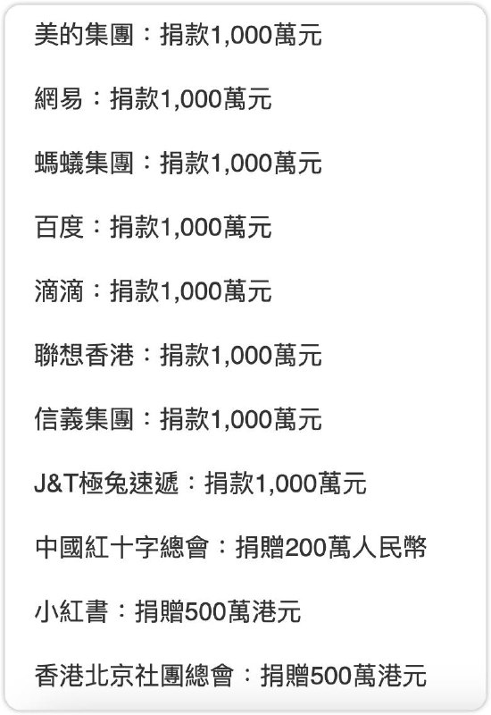 为什么华为不听从习近平号召向香港捐钱！?🕶️ 匿名投稿为什么华为不听从习近平号召向香港捐钱！?🕶️ 匿名投稿