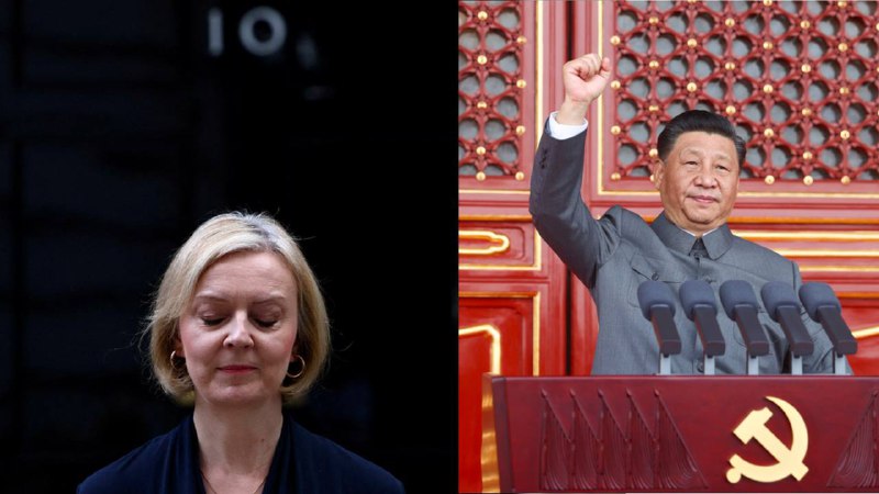 特下习上，一個是英國歷史上最短命的首相，一個是中國歷史上最長命（很可能）的偉大領袖，在同一時期發生，真是非常奇妙