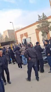 ⚠️包含令人不安的图片⚠🔴伊朗人民被伊斯兰共和国大屠杀； 来自德黑兰卡赫里扎克法医的图片，星期六，1月10日附带这段语音消息