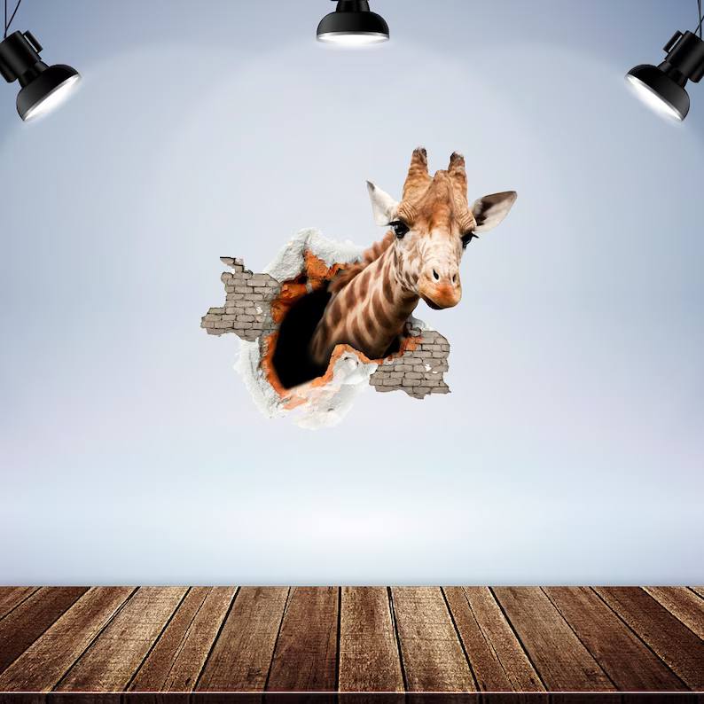 提供一些长颈鹿头像，便于识别战友By