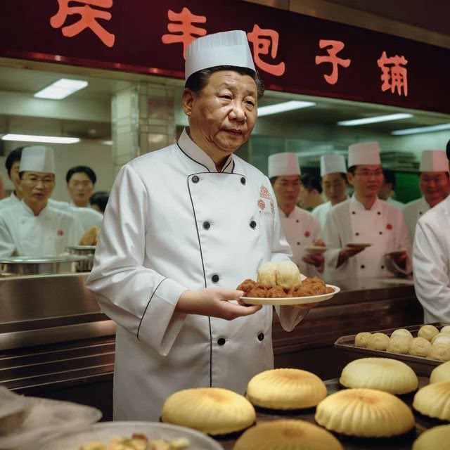 可能在某个平行宇宙中，他只是一个卖着包子的手艺人By