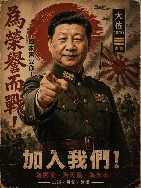 習近平大佐二戰徵兵宣