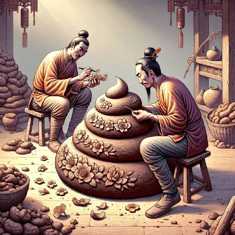 是谁在💩上雕花？#精甚细腻是谁在💩上雕花？#精甚细腻