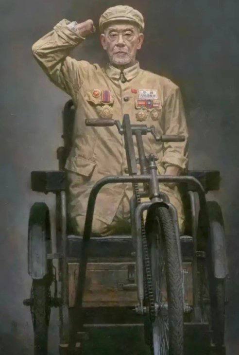 据说是长津湖冻成的人棍#能打胜仗