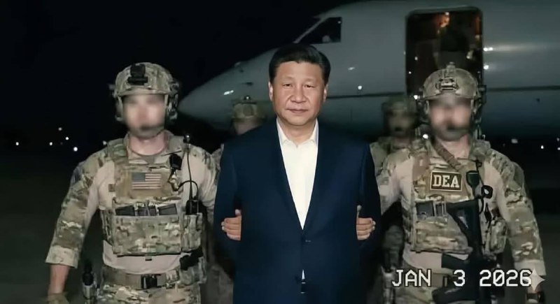 突发：习近平被美军抓