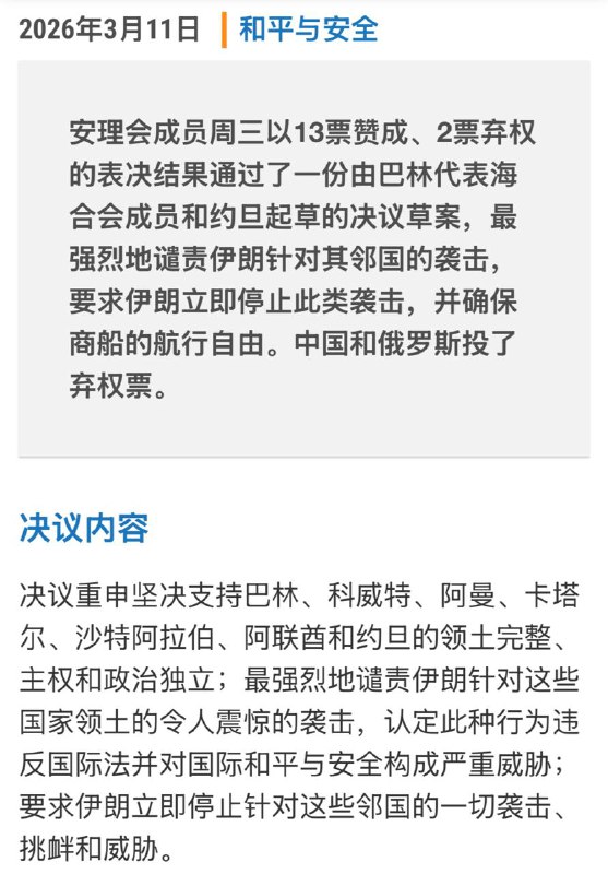 阿拉伯国家提请联合国