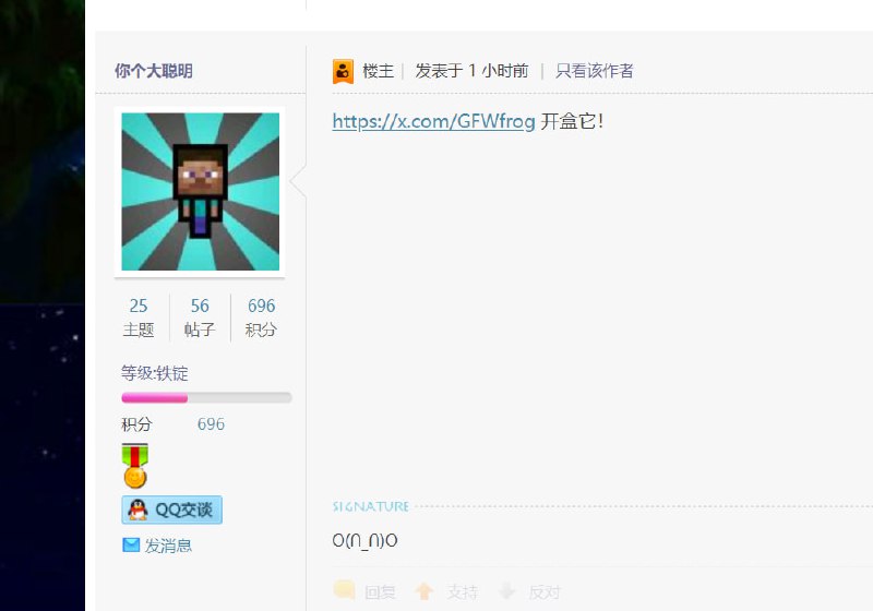 MC圈电脑高手使用Kali Linux DDoS 建立的Minecraft乳包主题服务器，结果使用的测试方法令人忍俊不禁，甚至ping命令带