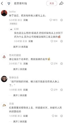 昨天，广东某网友在小红书发帖称，自己事业单位内部要上报“躺平人员名单” ，人心惶惶都互相举报，评论区网友也给出了巧妙应对办法😎 匿名投稿昨天，广东某网友在小红书发帖称，自己事业单位内部要上报“躺平人员名单” ，人心惶惶都互相举报，评论区网友也给出了巧妙应对办法😎 匿名投稿