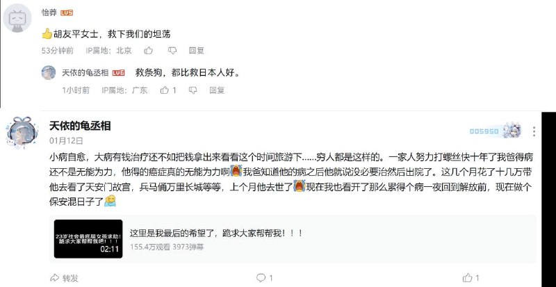 胡友平女士不能代表廣大中國人民投稿By