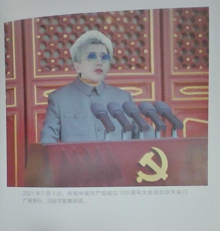墙国高中生投稿：习鸡
