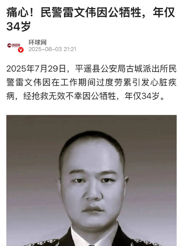 现在黑皮所谓“因公牺