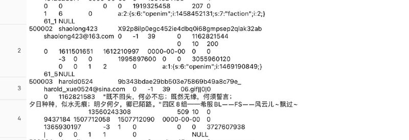 #大开盒运动【疑似】NGA论坛3000万条数据泄露日期