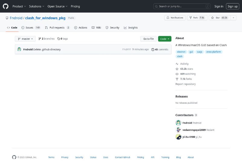 Clash for Windows 删库跑路，原因未知网页快照