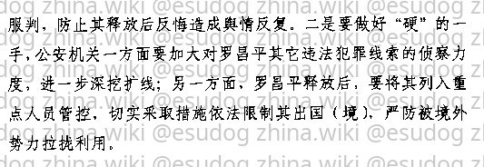 官方对于 #罗昌平 制定的报复方案 #机密20年感谢