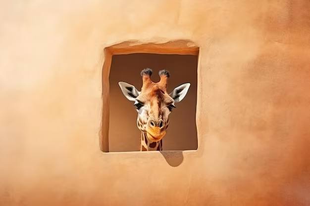 提供一些长颈鹿头像，便于识别战友By