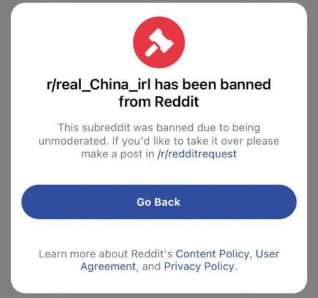 Reddit讨论版r/real_China_irl炸了