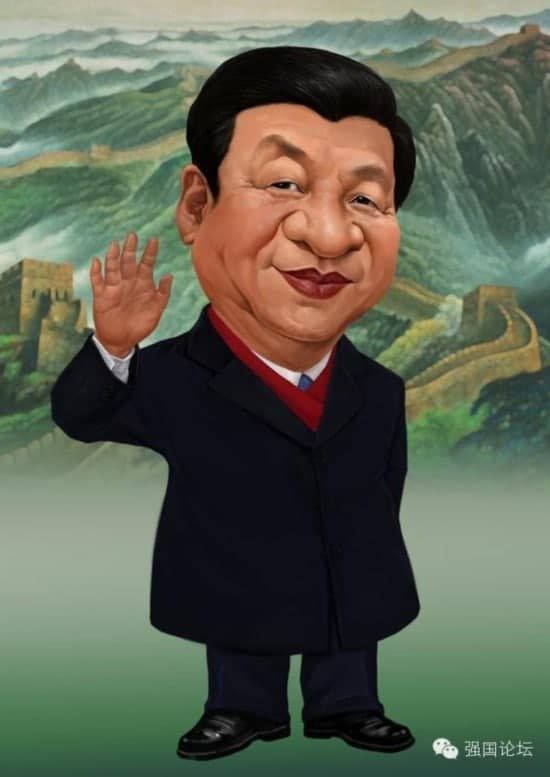 以上图片均来自喉舌人民网2015年报导7年前，习呆呆还是千古圣君、反复达人、体制颠覆者、开明派的儿子的形象