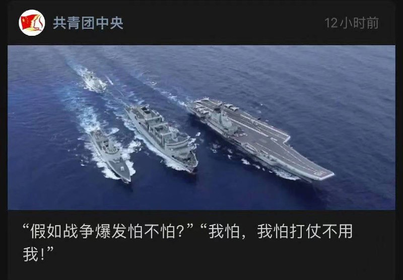 宁为玉碎，不为瓦全壮哉大东亚🇨🇳共荣圈万岁！不如让共青团小编亲自上前线解放台湾By