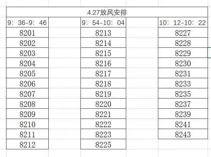 东华大学，每天每个宿舍轮流放风10分钟投稿By